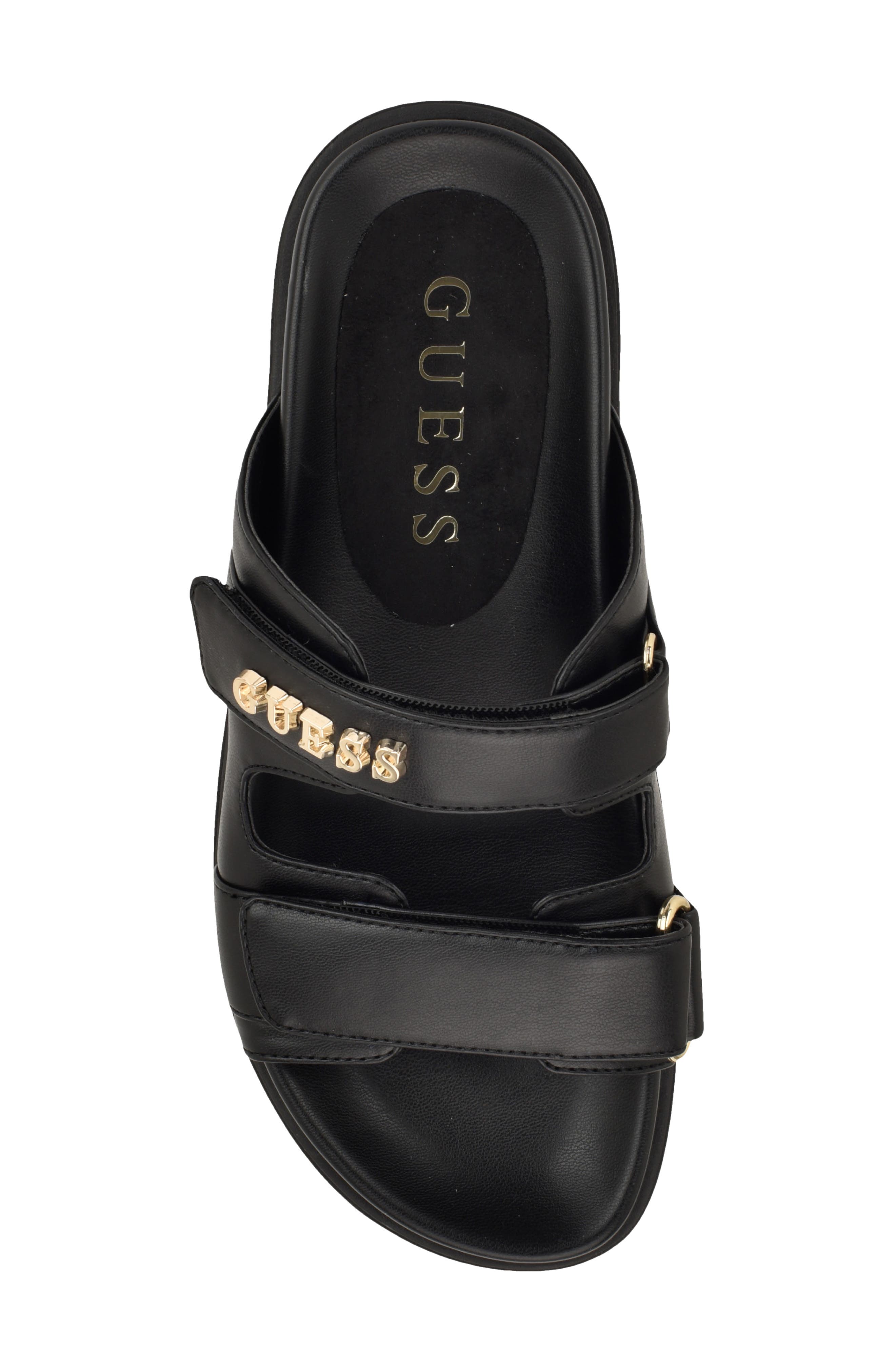 GUESS Faxon Platform Slide Sandal, Alternate, color, 