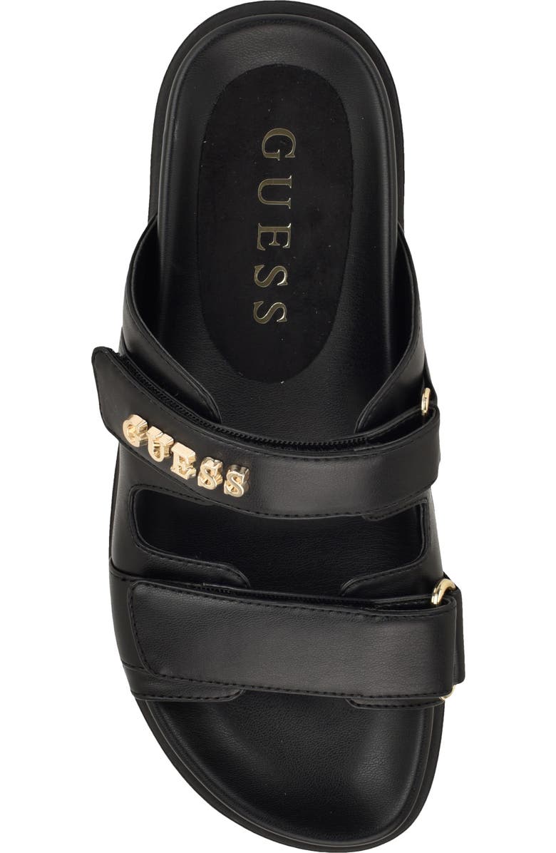 GUESS Faxon Platform Slide Sandal, Alternate, color,