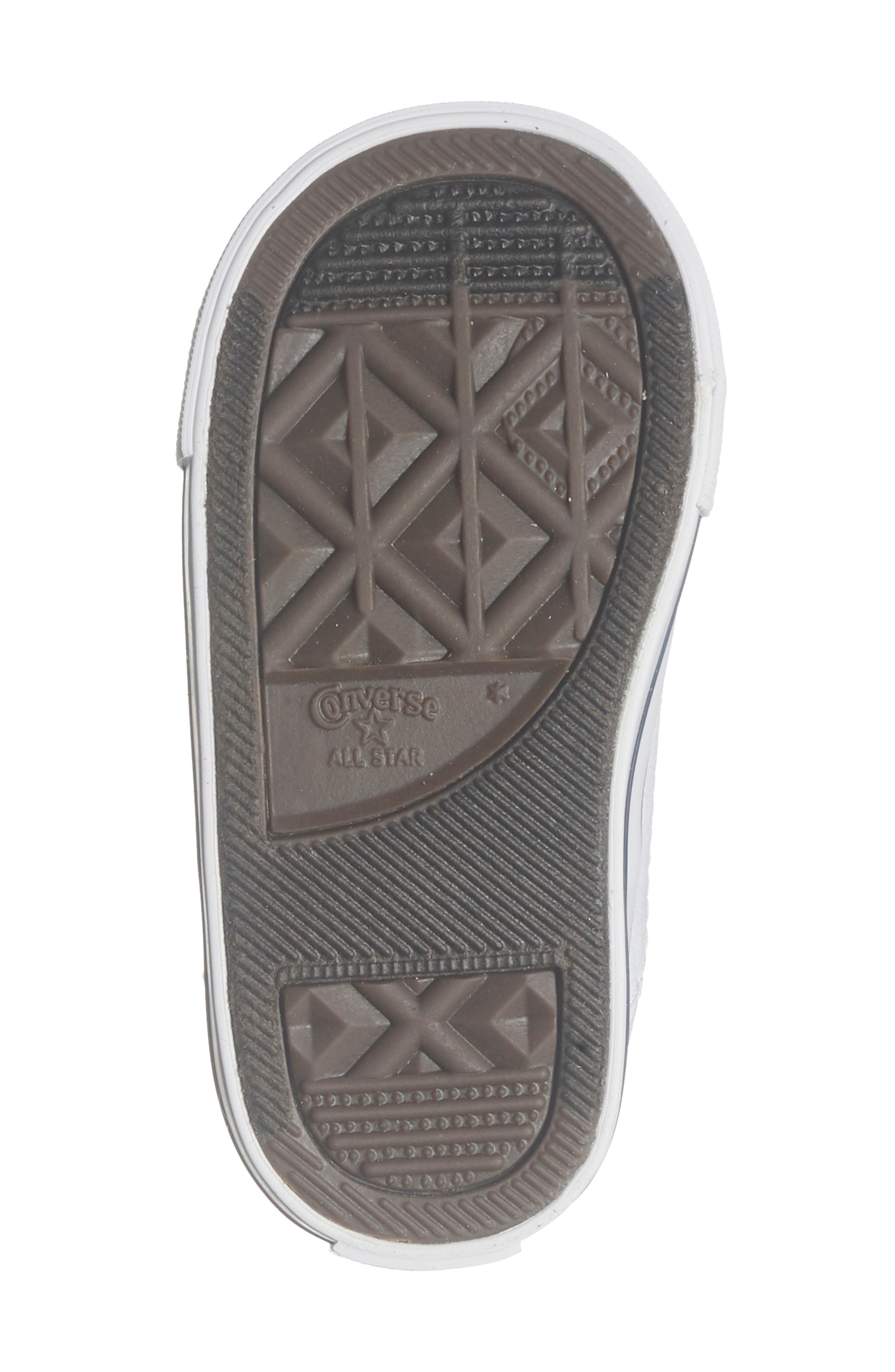 Converse Kids' Chuck Taylor<sup>®</sup> All Star<sup>®</sup> Low Top Sneaker, Alternate, color, White/ Natural Ivory/ Garnet