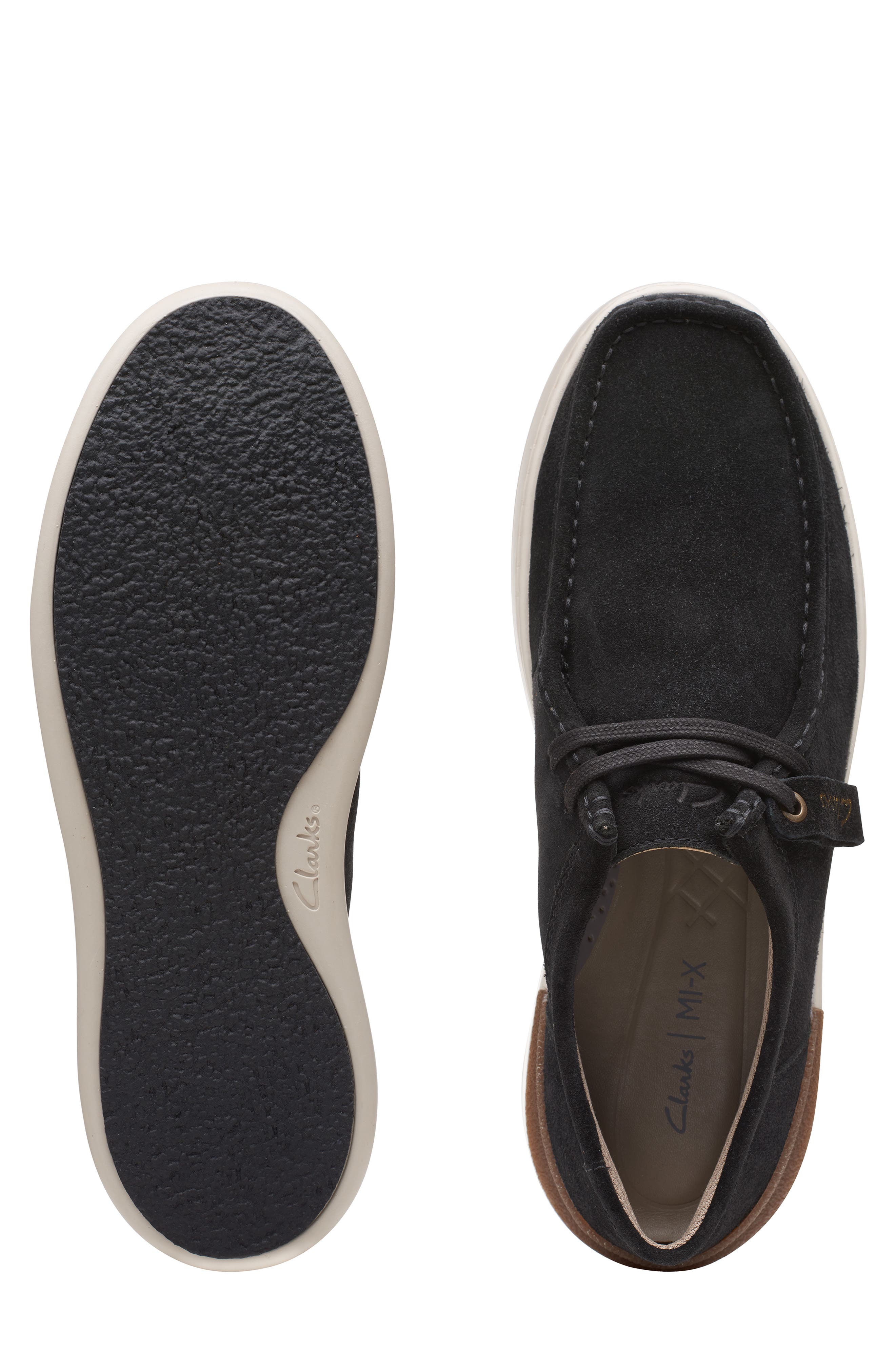 Clarks<sup>®</sup> CourtLiteWally Moc Toe Sneaker, Alternate, color, 