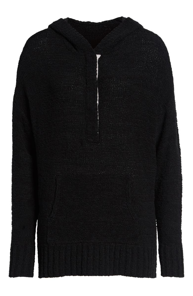 Caslon<sup>®</sup> Beachy Hooded Knit Sweater, Alternate, color,