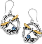 SAMUEL B. Dragonfly Drop Earrings