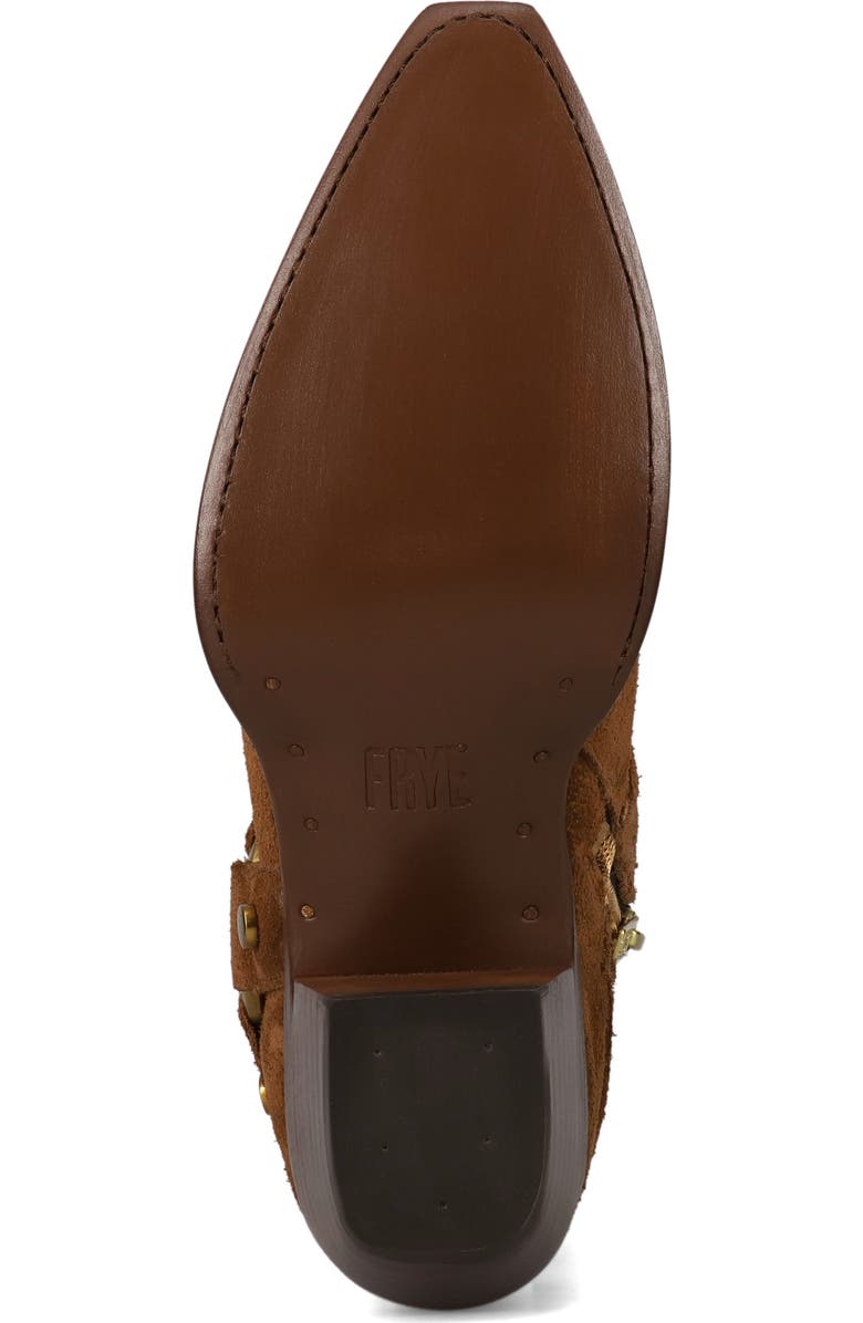 Frye Sacha Harness Bootie, Alternate, color, Bark