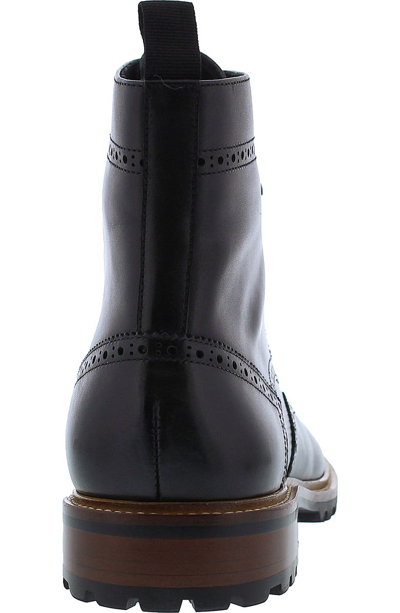 Zanzara Repos Leather Wingtip Boot, Alternate, color,