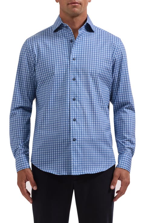 Devon OoohCotton® Tech Check Long Sleeve Shirt