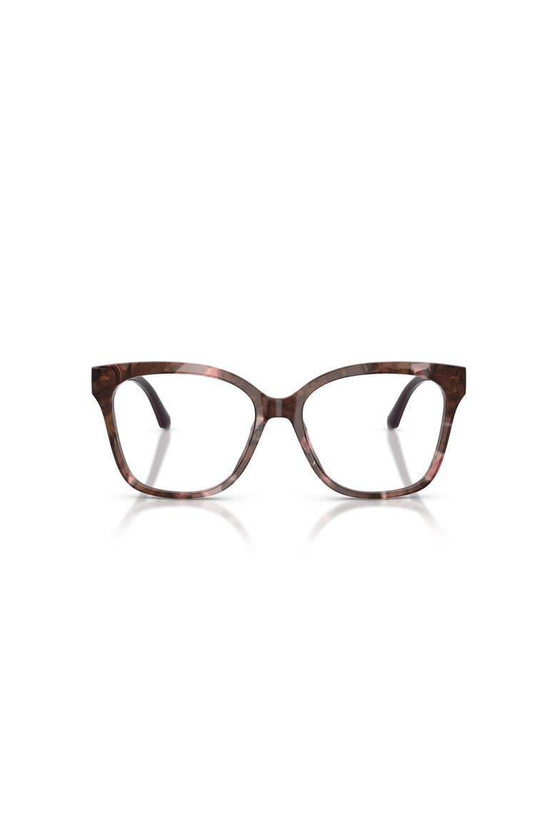 50mm Square optical glasses, Alternate, color, Pink