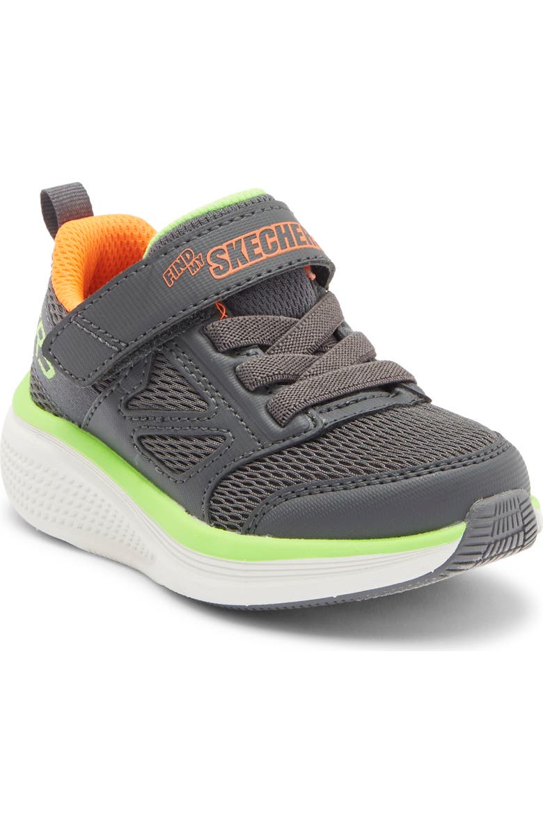SKECHERS Kids' Go Run Elevate 2.0 Sneaker, Main, color, Charcoal