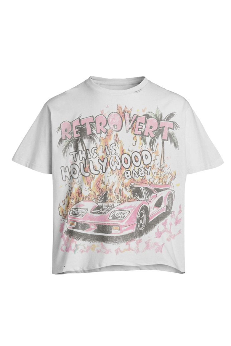 Hollywood Tee, Main, color, Pink