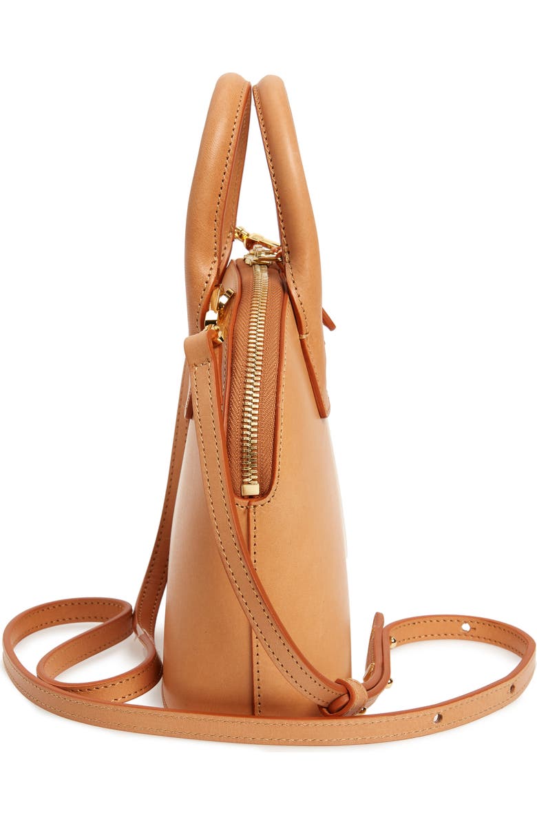 Mansur Gavriel Mini Top Handle Rounded Leather Bag, Alternate, color,