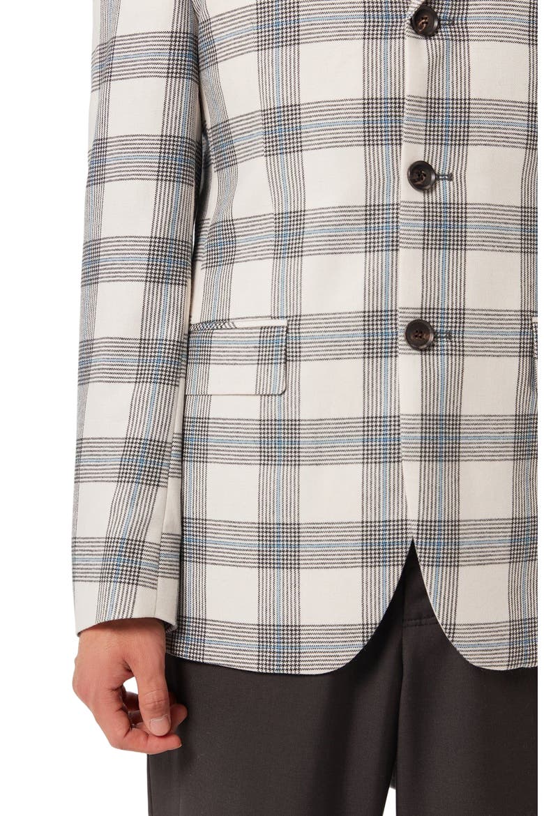 Men's Cashmere Blazer, Alternate, color, off white