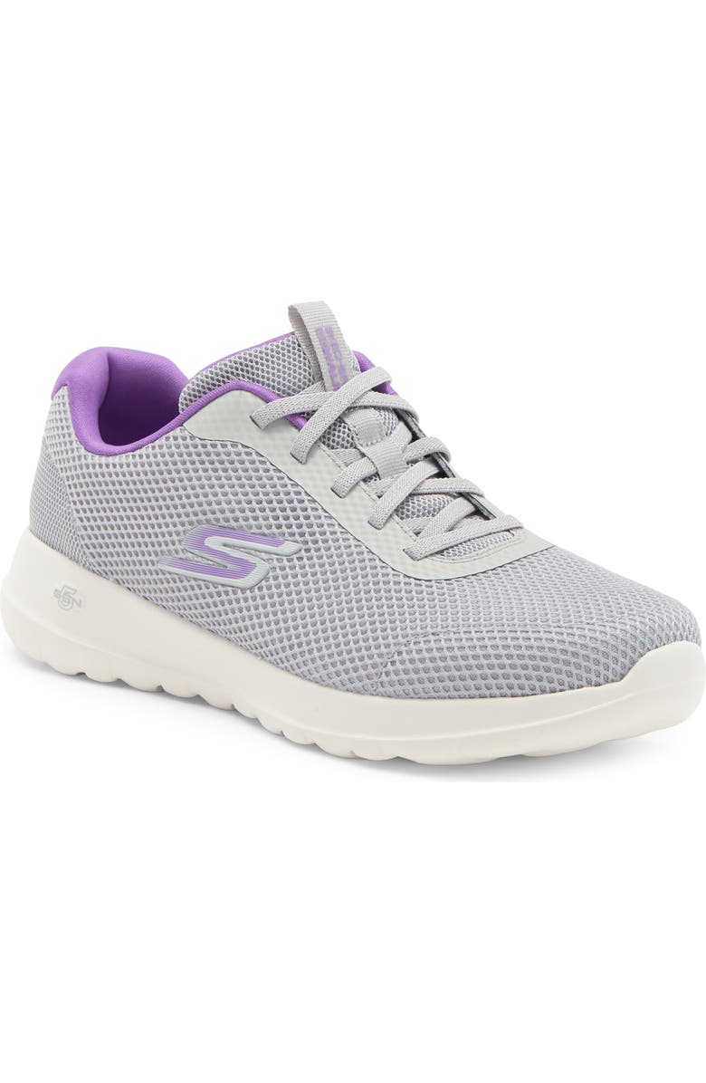 SKECHERS Go Walk Joy Light Motion Sneaker, Main, color, Gray/ Lavender