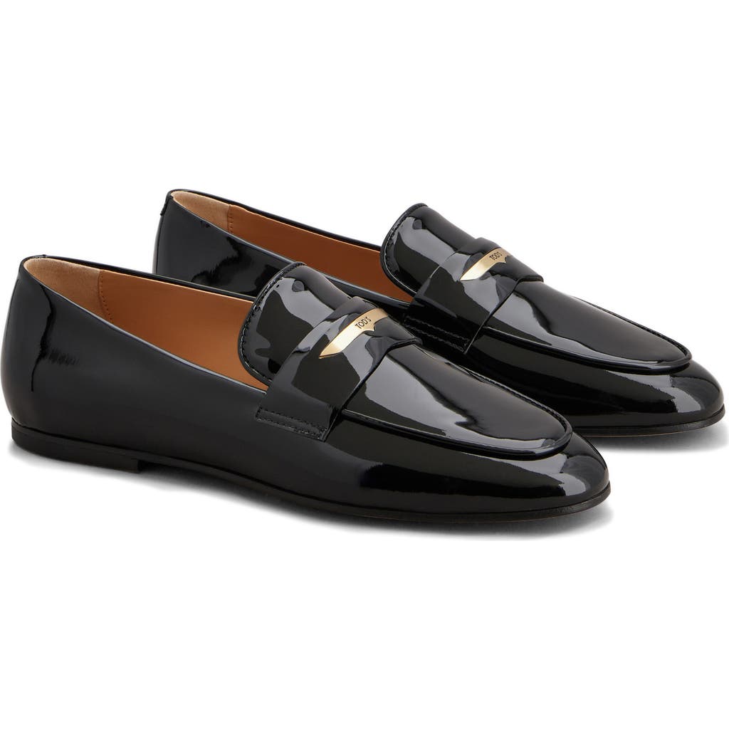 Tod's Penny Loafer in Nero at Nordstrom, Size 38.5