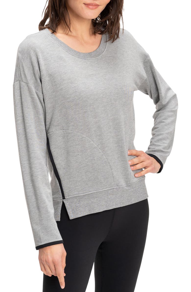 Threads 4 Thought Mallorie Sweatshirt, Main, color, Heather Grey