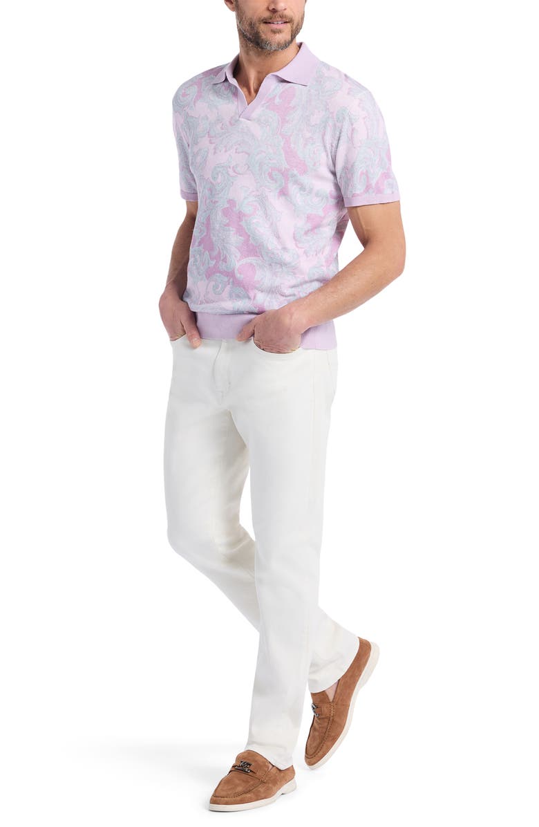 Robert Graham Kirkstall Polo Sweater, Alternate, color, 