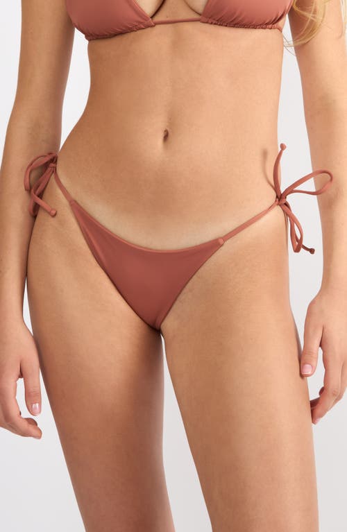 Viens Avec Moi Bayside Bikini Bottoms In Brown