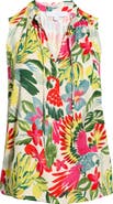 SUGARLIPS Wissa Tropical Print Top