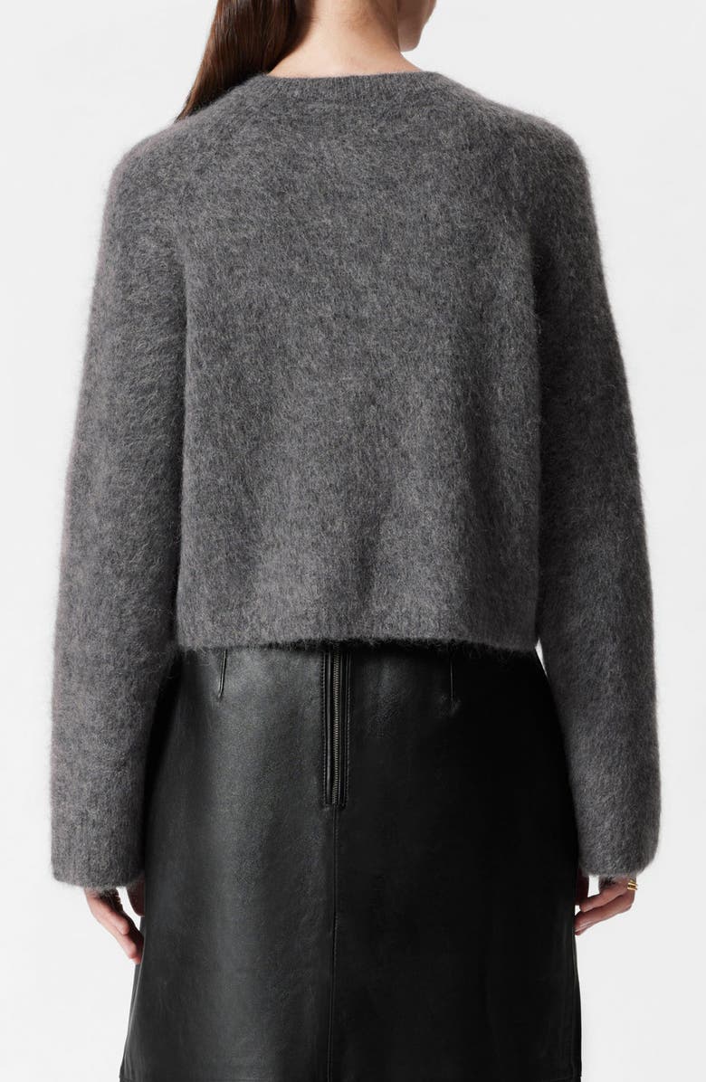 & Other Stories Boxy Mohair & Wool Blend Cardigan, Alternate, color, 