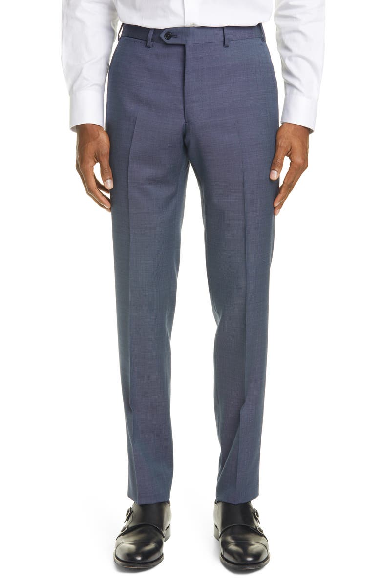 Emporio Armani G Line Trim Fit Solid Wool Suit, Alternate, color,
