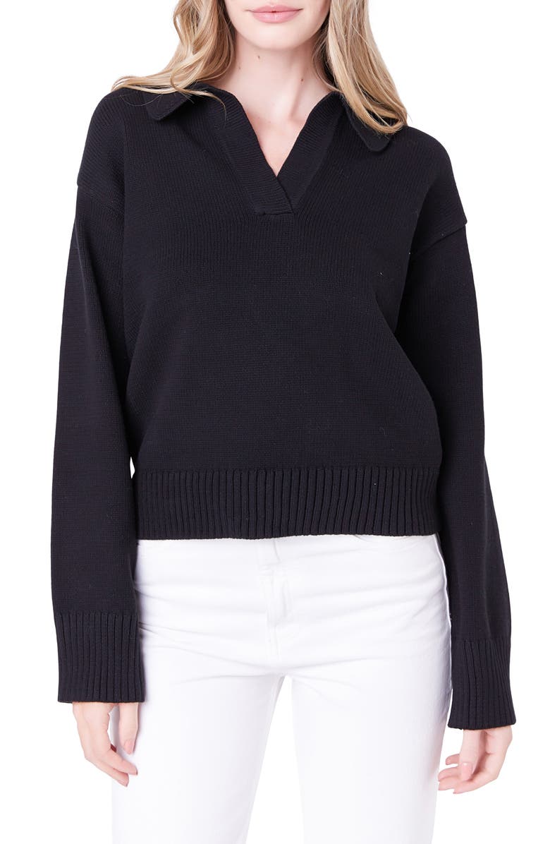 English Factory Rib Sweater, Alternate, color,