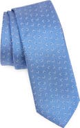 BOSS Neat Silk Skinny Tie