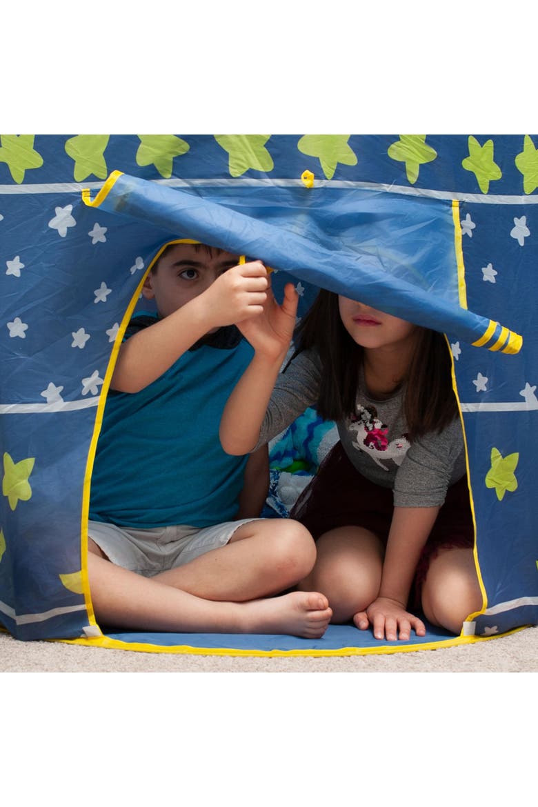 Blue Fantasy Castle Play Tent | 54 x 41 Inches, Alternate, color, Blue
