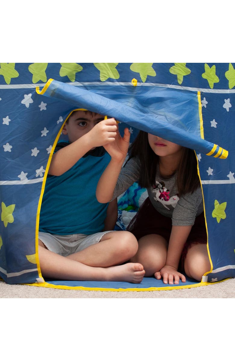 Toynk Blue Fantasy Castle Play Tent | 54 x 41 Inches, Alternate, color, Blue