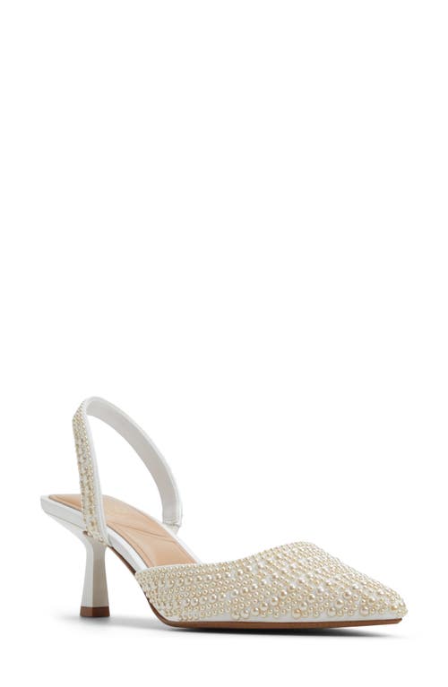 ALDO ALDO BRIZZA SLINGBACK POINTED TOE PUMP 