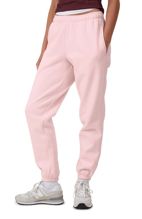 Cotton On Body Active Plush Essential Gym Sweatpant In Pink