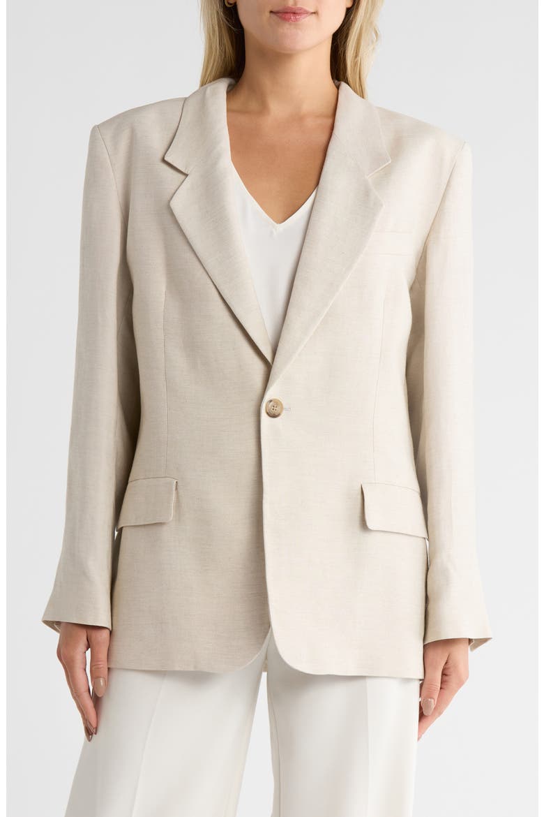 The Grandfather Blazer, Main, color, FLAX