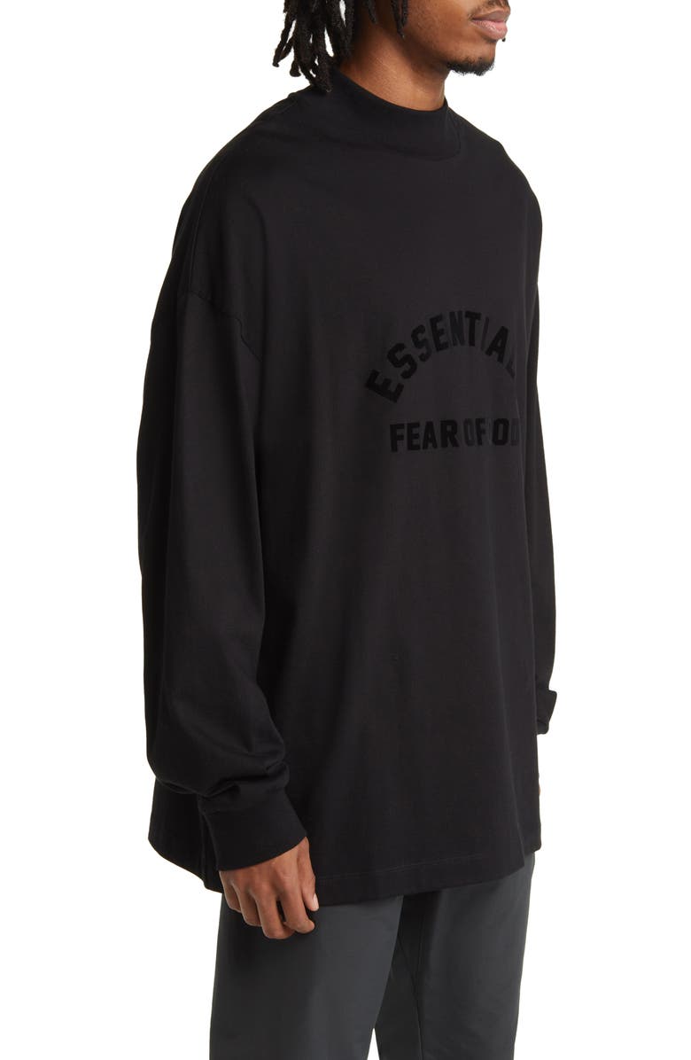 Fear of God Essentials Long Sleeve Cotton Blend Graphic T-Shirt, Alternate, color,