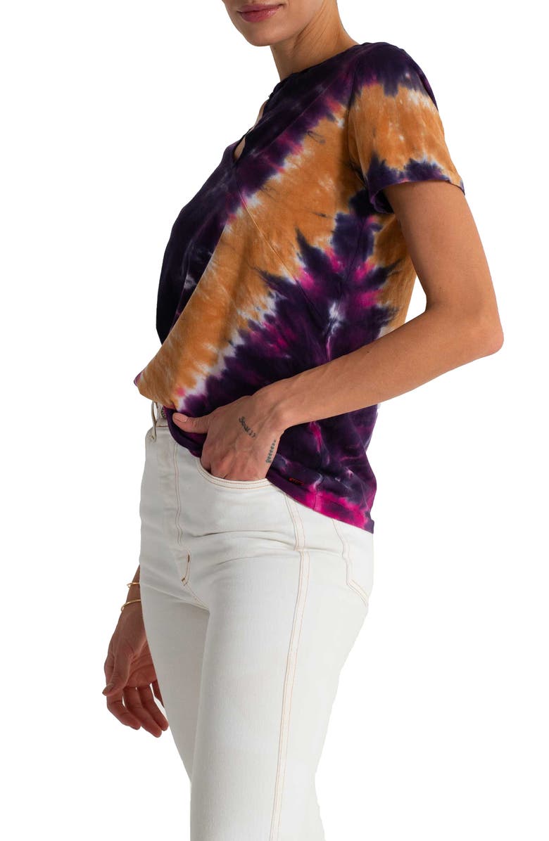 n:PHILANTHROPY Dash Deconstructed Tie Dye T-Shirt, Alternate, color,