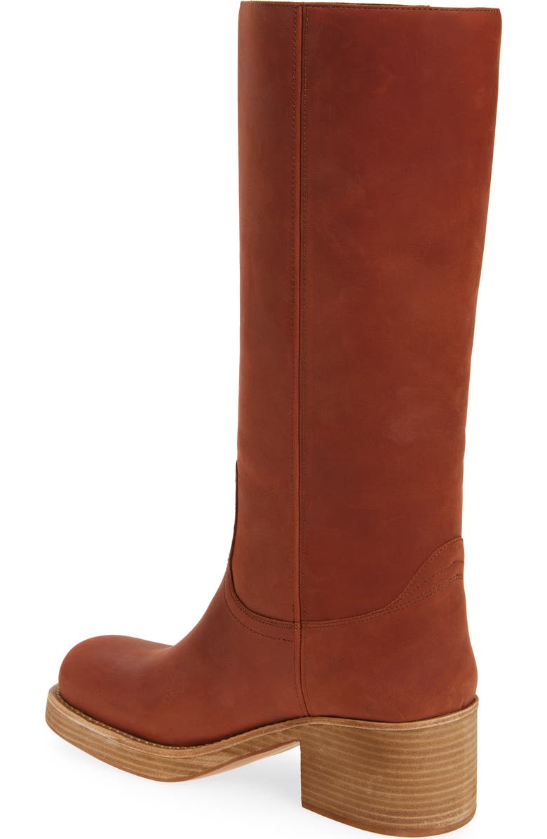 Jeffrey Campbell Reflect Platform Boot, Alternate, color, Rust