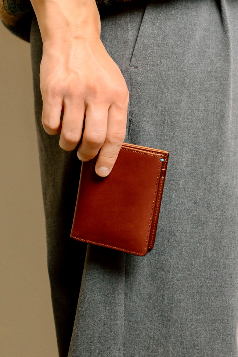The Toscano Italian Leather Bifold Wallet, Alternate, color, Tuscan Tan