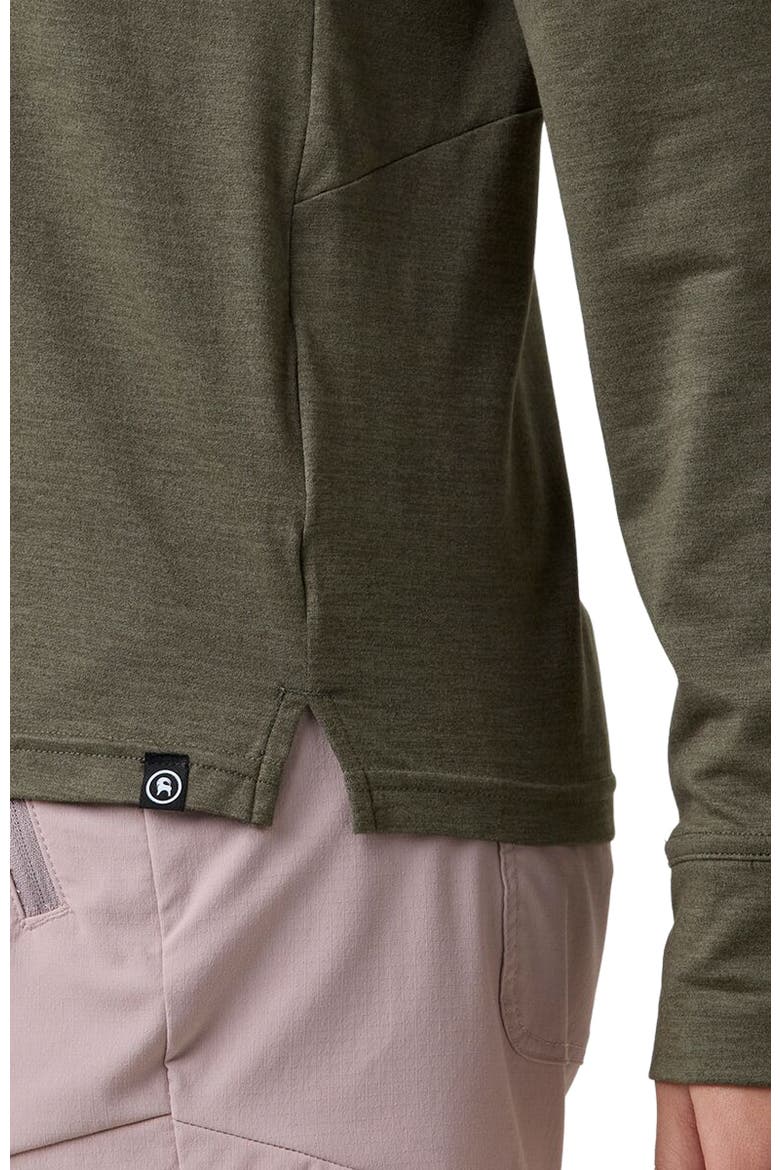 Destination 1/4-Zip Pullover - Women's, Alternate, color, Kalamata