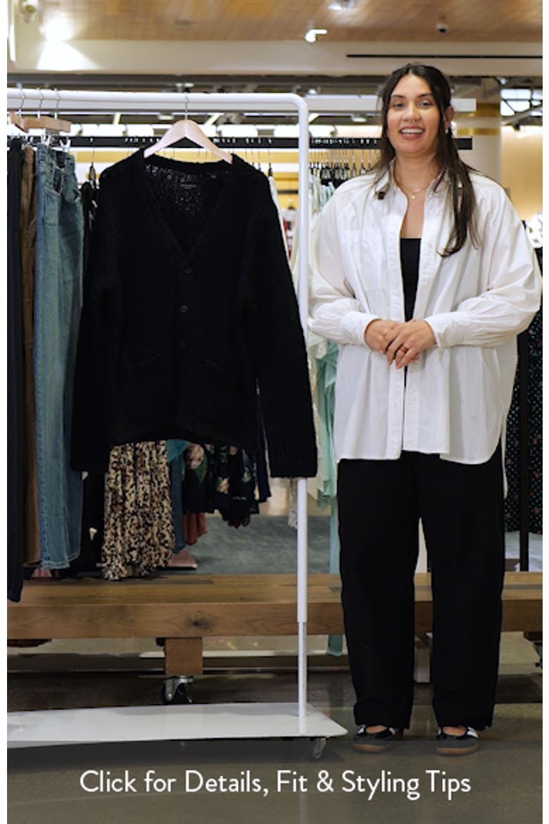 Tobie Merino Wool Blend Cardigan video