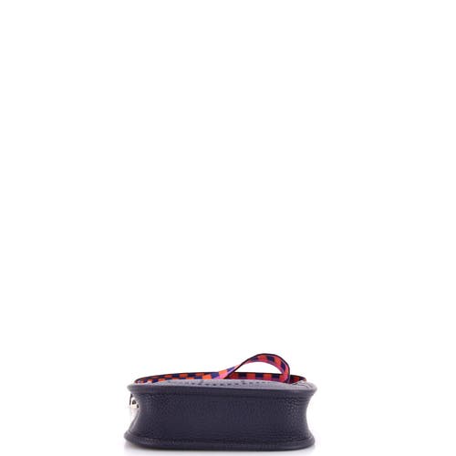 Pre-owned Hermes Hermes Evelyne Bag Gen Iii Clemence Tpm In Blue