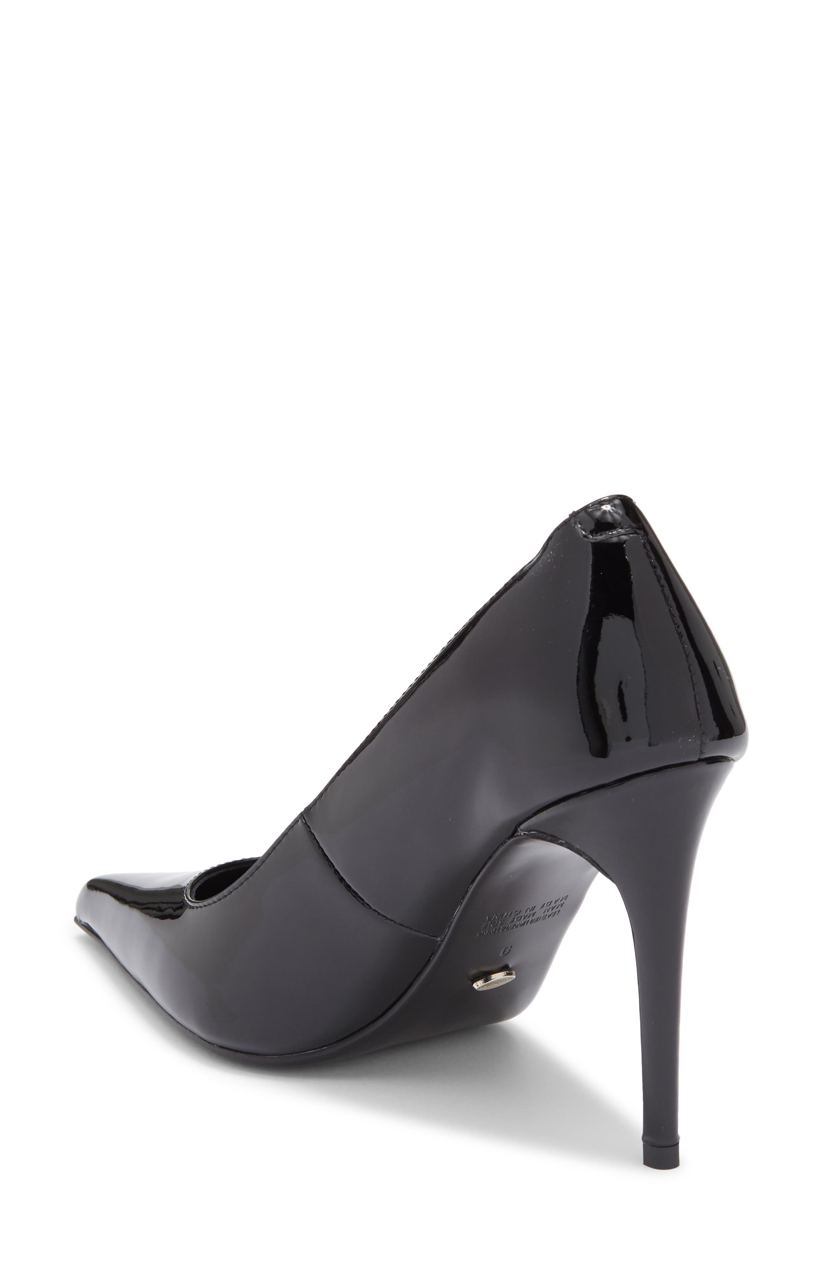 Tony Bianco Cassidy Pointed Toe Pump, Alternate, color, Black Patent