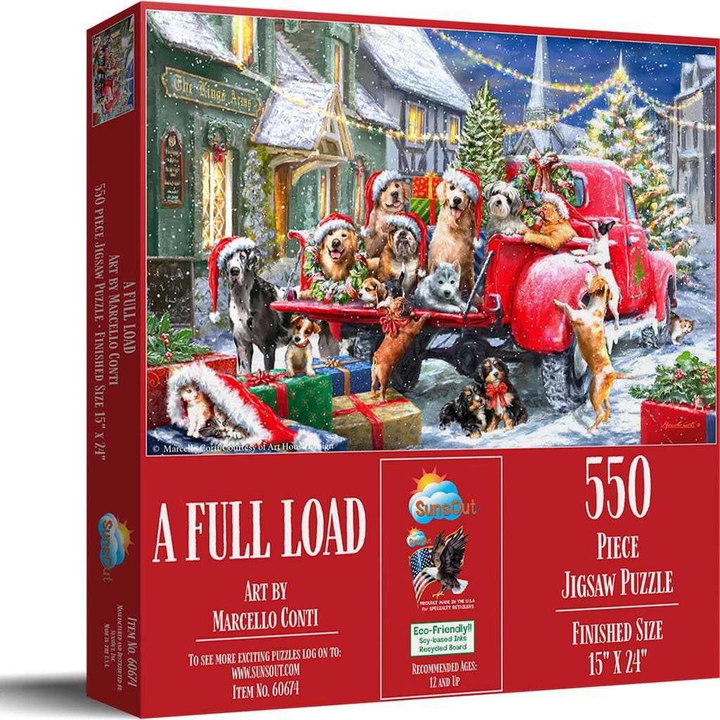 Sunsout A Full Load 550 piece Jigsaw Puzzle for Adults in Multicolor  product