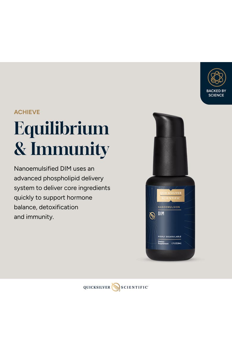 Quicksilver Scientific Nanoemulsified DIM Supplement, Alternate, color, NO COLOR