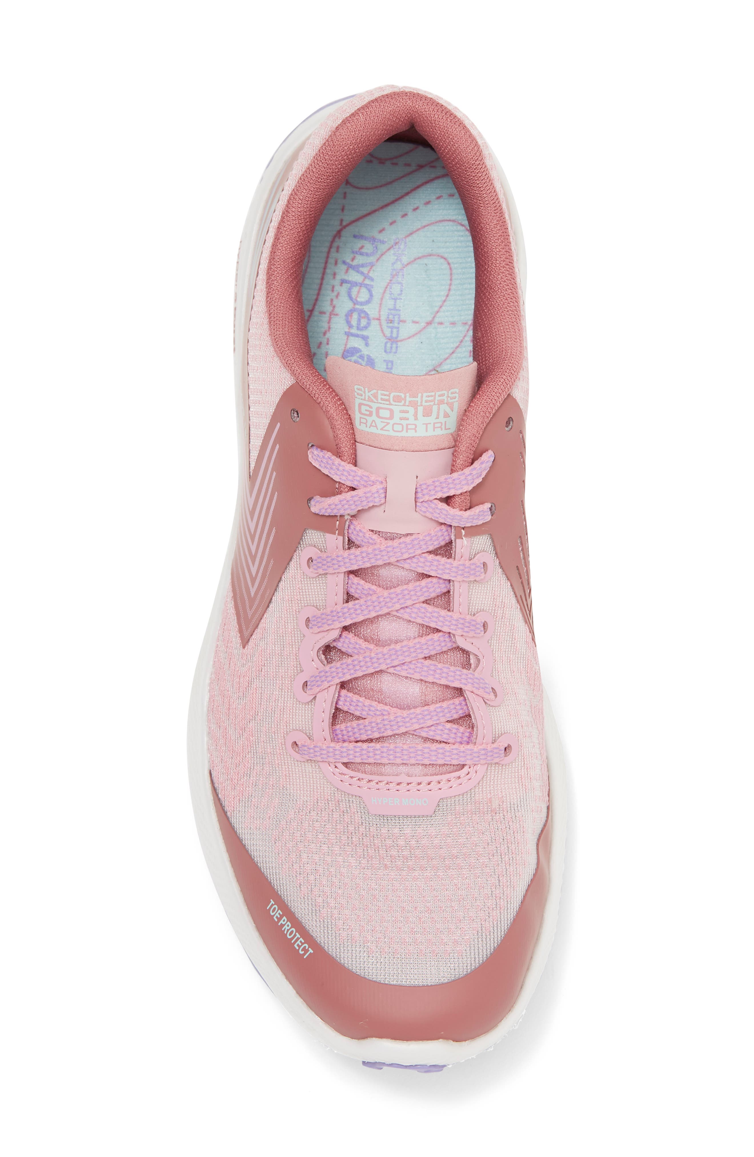 GOrun Razor Trail Running Sneaker, Alternate, color, MAUVE