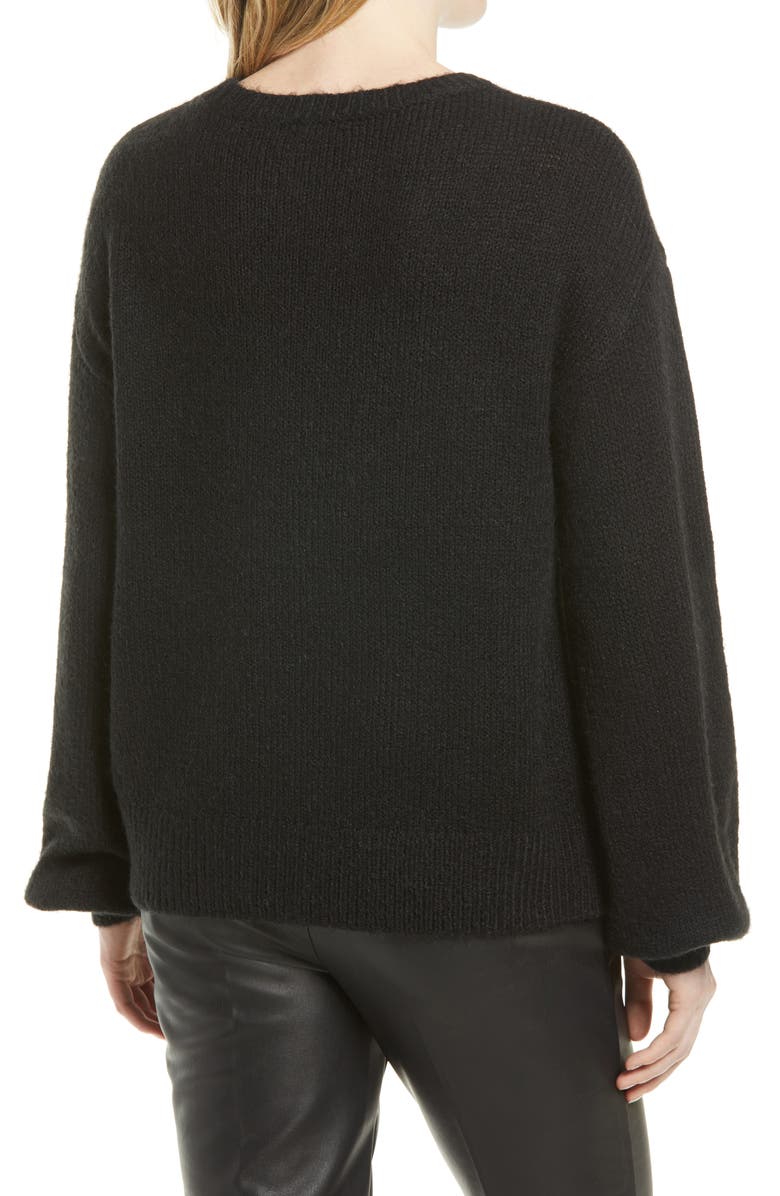 Halogen<sup>®</sup> Cozy Crewneck Sweater, Alternate, color,
