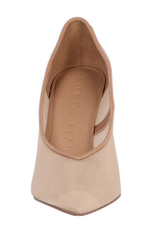 Katy Perry The Trendygurl Pointed Toe Wedge Pump In Caramel