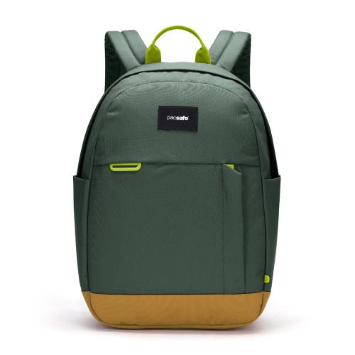 Pacsafe Go 15l Anti Theft Backpack In Green