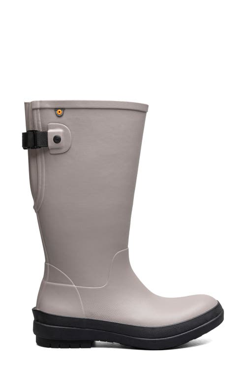 Bogs Amanda Ii Tall Waterproof Rain Boot In Taupe Grey