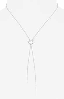 NORDSTROM RACK Toggle Y-Drop Necklace
