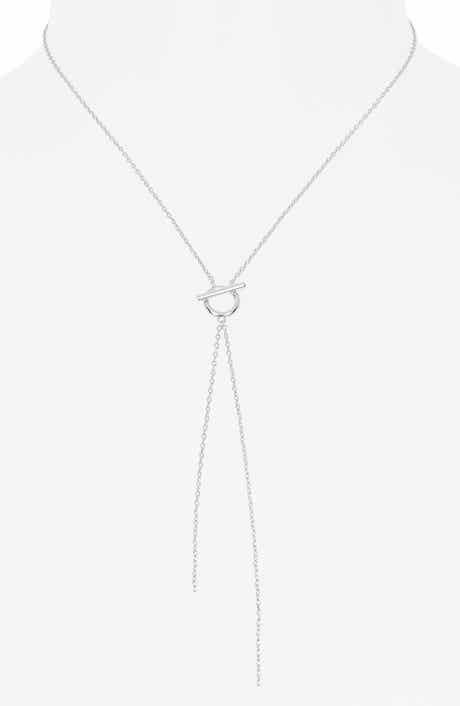 NORDSTROM RACK Toggle Y-Drop Necklace