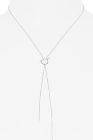 NORDSTROM RACK Toggle Y-Drop Necklace