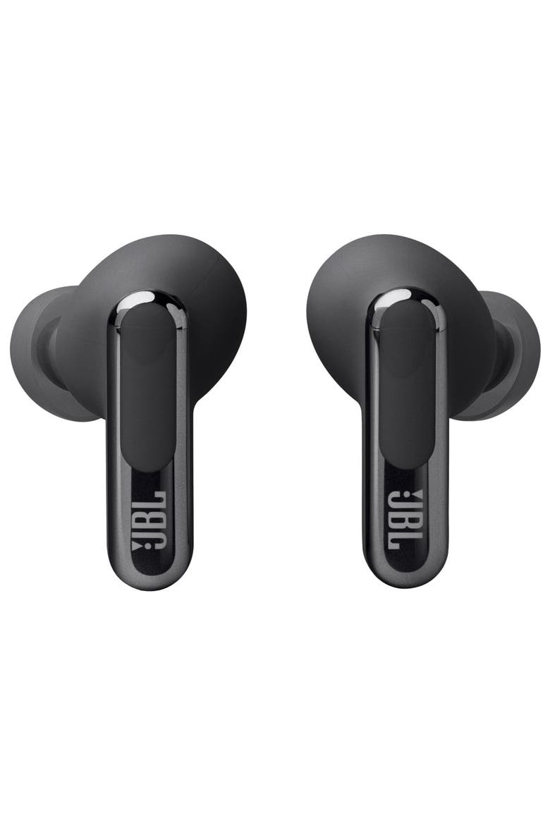 Live Beam 3 True Wireless Noise-Cancelling Closed-Stick Earbuds, Alternate, color, Black