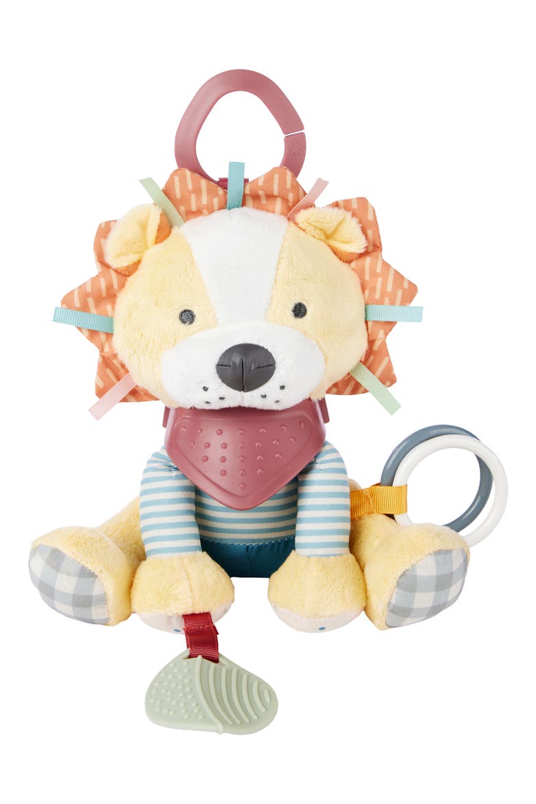 Activity Lion Toy, Main, color, YELLOW