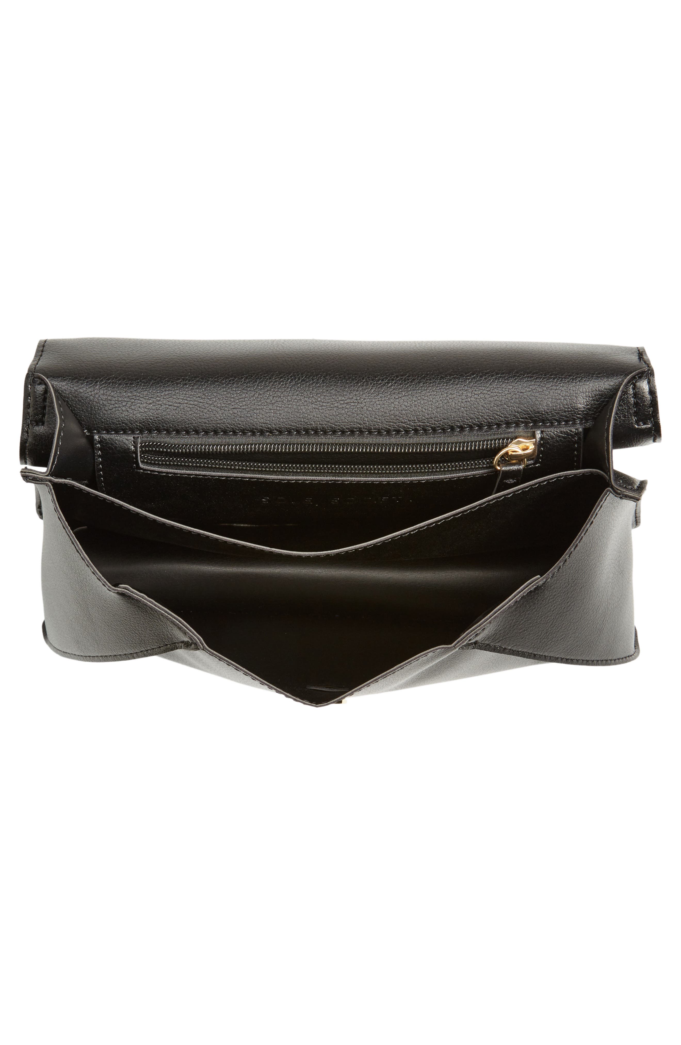 Sole Society Izzy Faux Leather Top Handle Satchel, Alternate, color, 